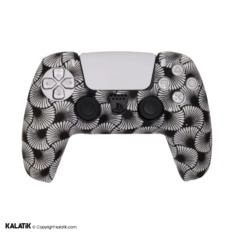کاور سیلیکونی مناسب برای دسته کنسول بازی سونی PlayStation 5 طرح Shell