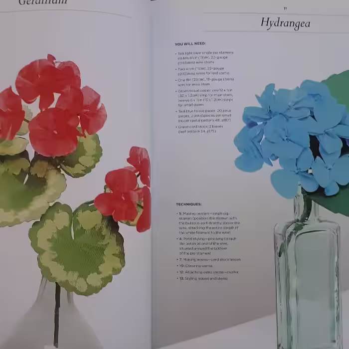 كتاب 100 Simple Paper Flowers اثر Kelsey Elam انتشارات Ivy 