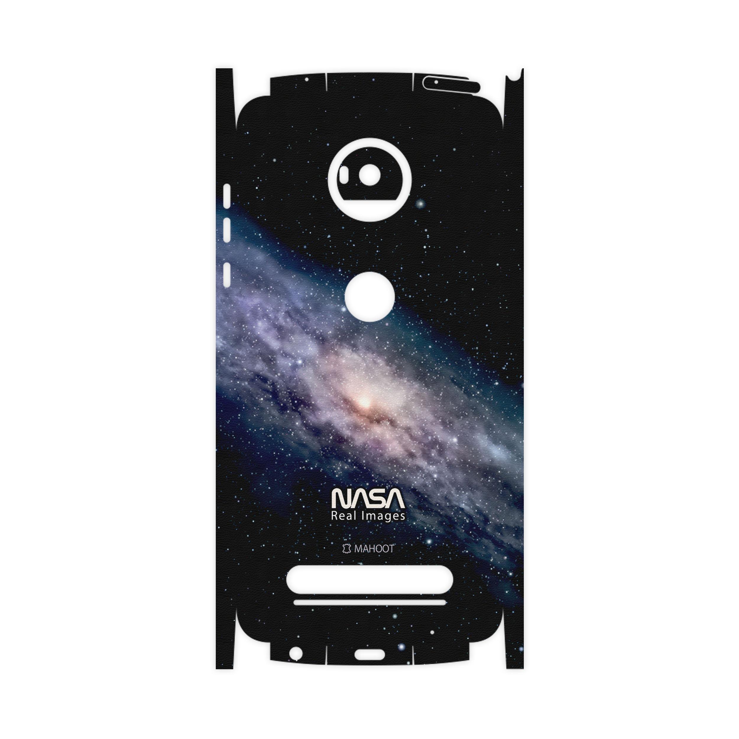 برچسب پوششی ماهوت مدل Universe-by-NASA-3-FullSkin مناسب برای گوشی موبایل موتورولا Moto Z2 Play