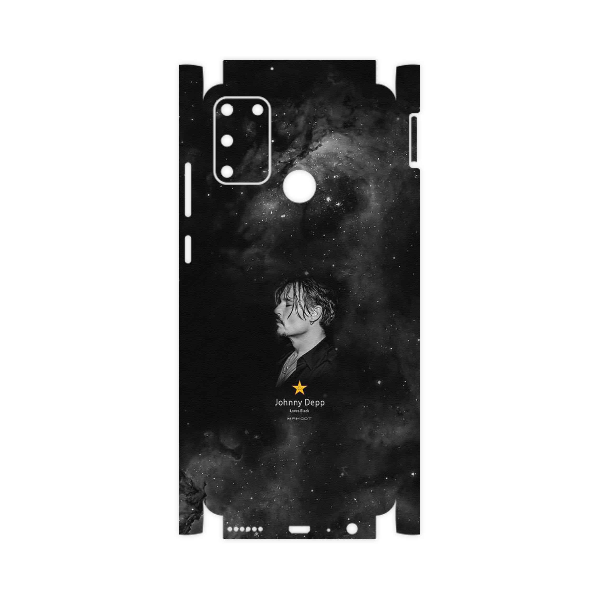 برچسب پوششی ماهوت مدل Johnny Depp-FullSkin مناسب برای گوشی موبایل آنر 9A