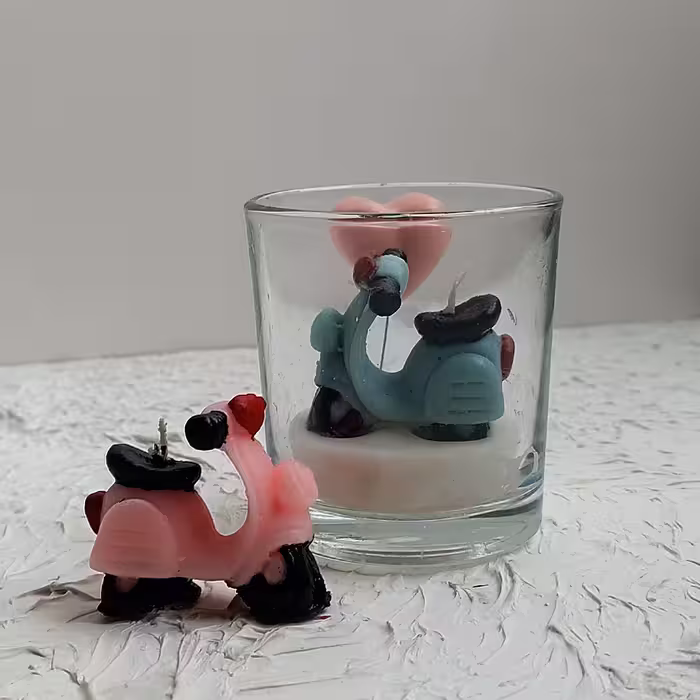 گیفت شیشه ای موتور
