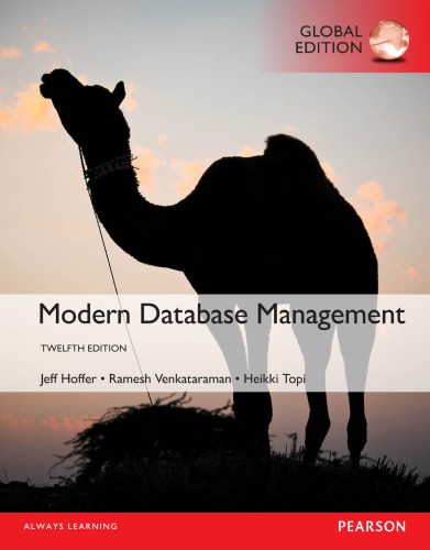 خرید و دانلود نسخه کامل کتاب Modern Database Management