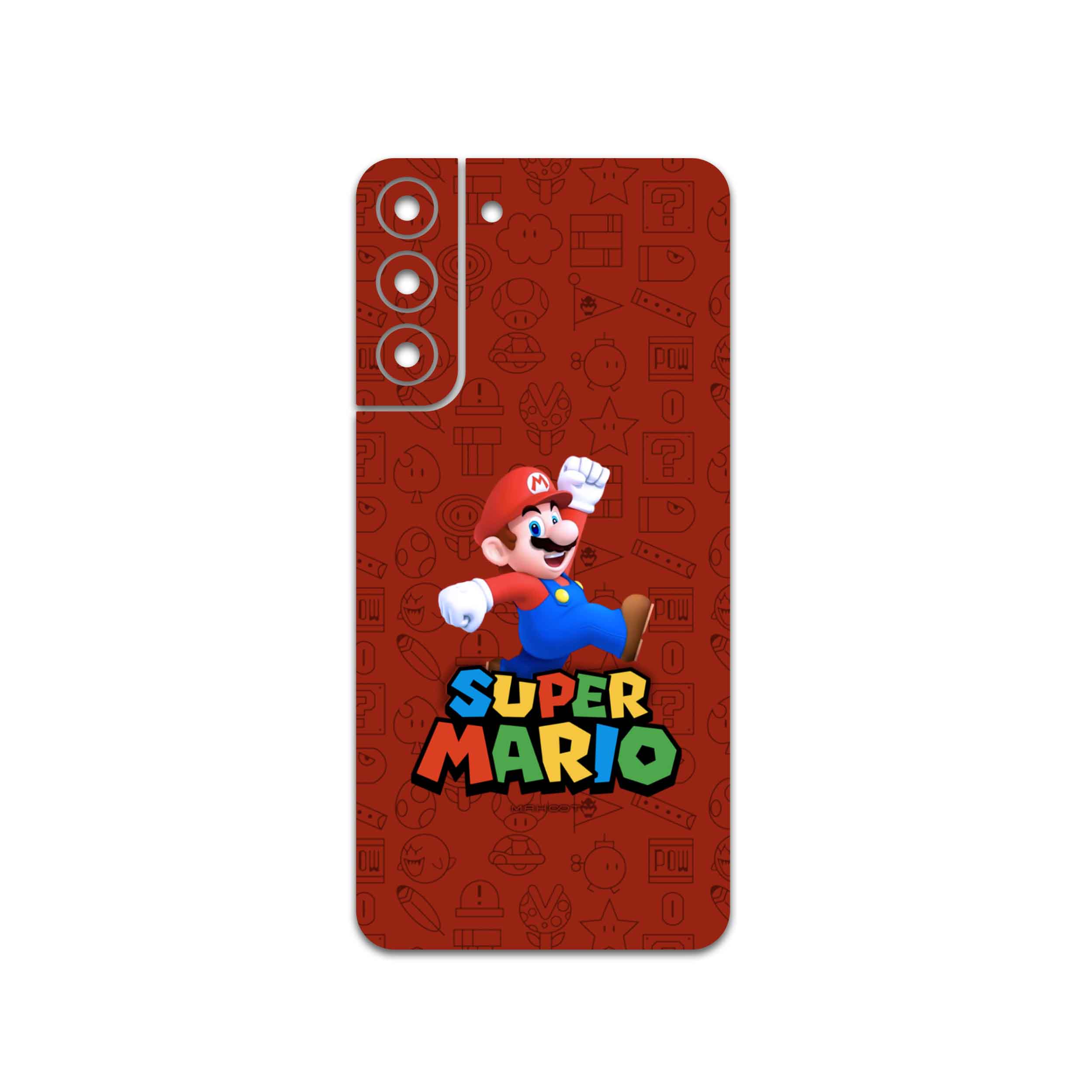 برچسب پوششی ماهوت مدل Super-Mario-Game مناسب برای گوشی موبایل سامسونگ Galaxy S22 Plus 5G
