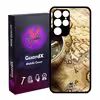کاور گارد ایکس طرح نقشه مدل Glass10287 مناسب برای گوشی موبایل سامسونگ Galaxy S22 Ultra