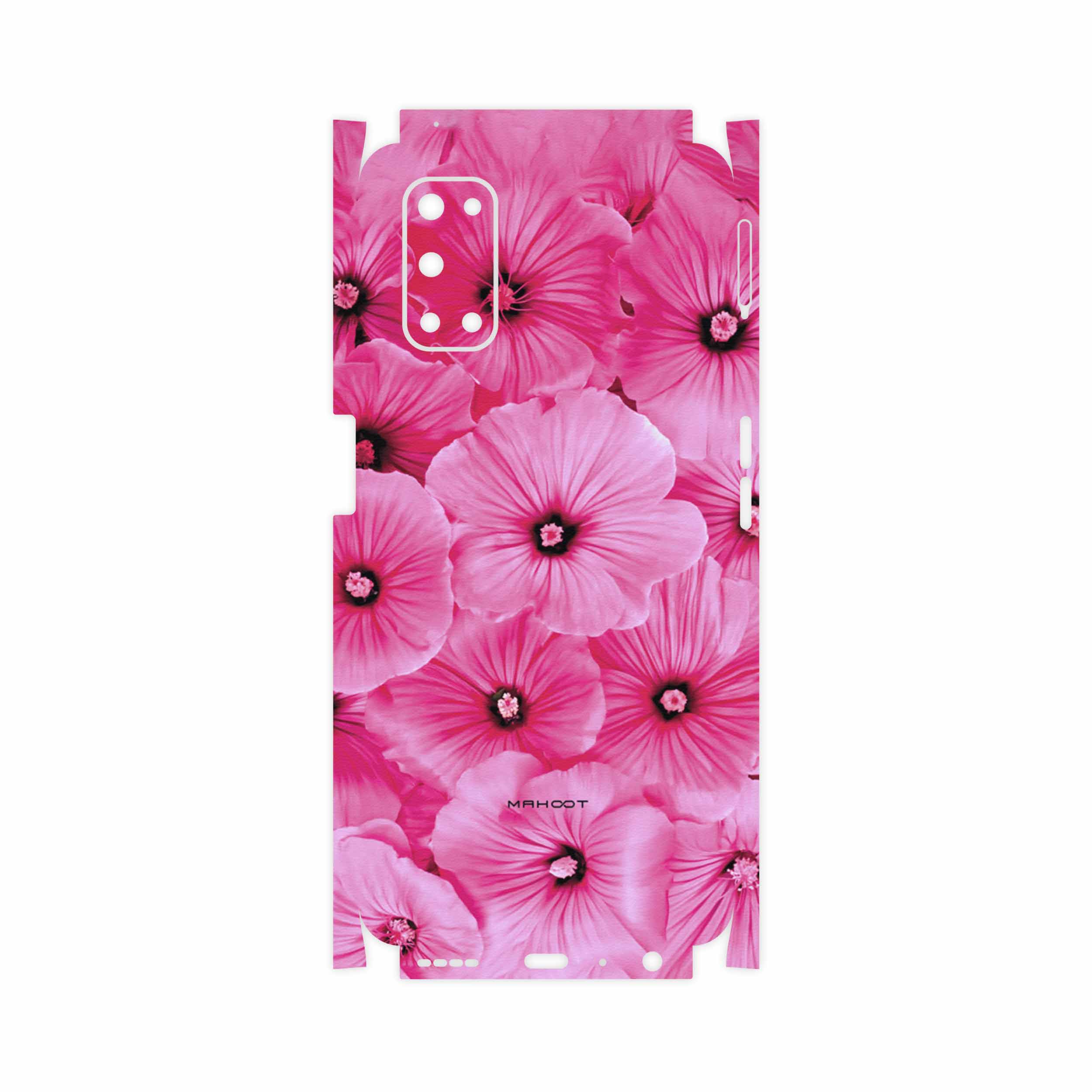 برچسب پوششی ماهوت مدل Pink-Flower-FullSkin مناسب برای گوشی موبایل ریلمی 7 5G
