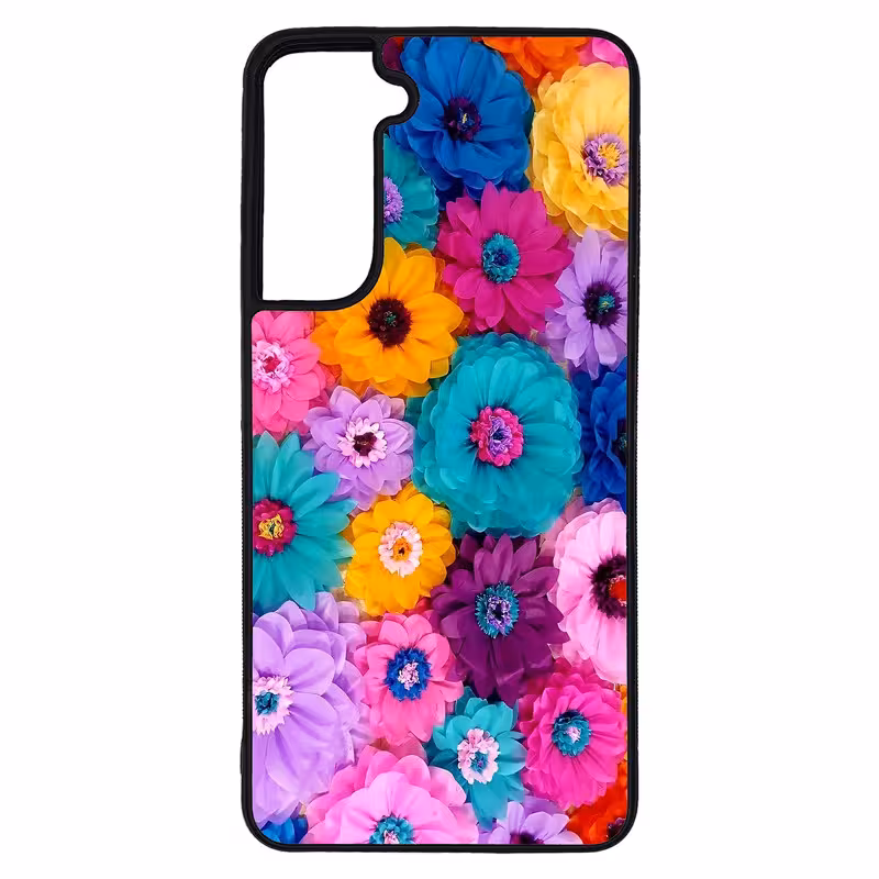 کاور طرح گل کد G-021 مناسب برای گوشی موبایل سامسونگ Galaxy S21 FE | دیجی قاب دونی