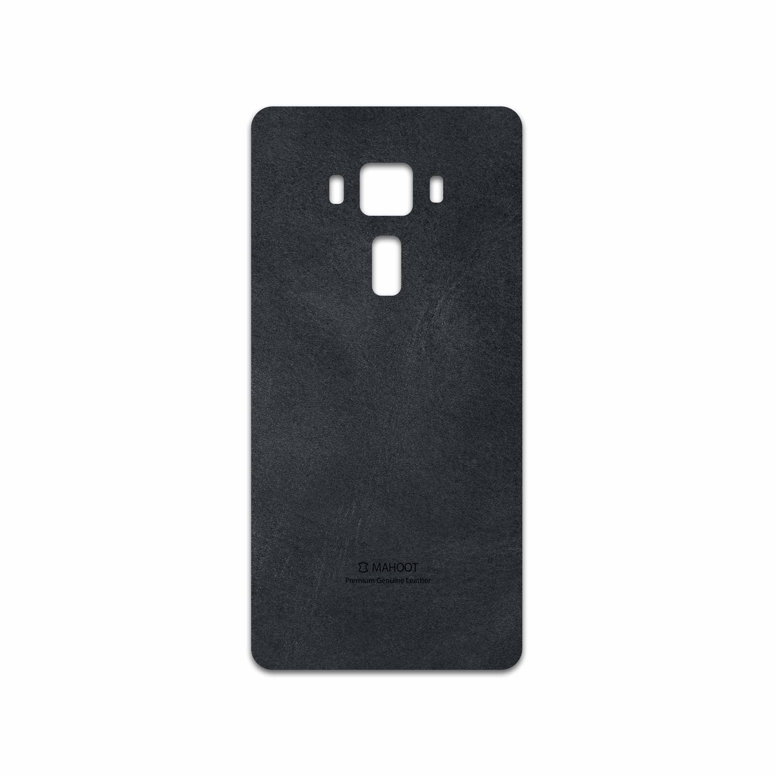 برچسب پوششی ماهوت مدل Graphite Buffalo Leather مناسب برای گوشی موبایل ایسوس Zenfone 3 Deluxe ZS570KL