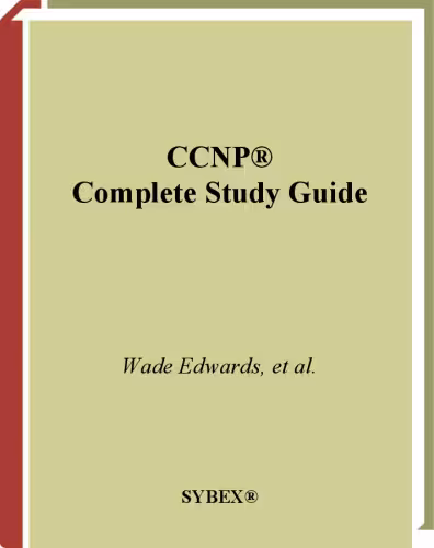 خرید و دانلود نسخه کامل کتاب CCNP complete study guide