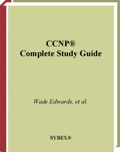 خرید و دانلود نسخه کامل کتاب CCNP complete study guide