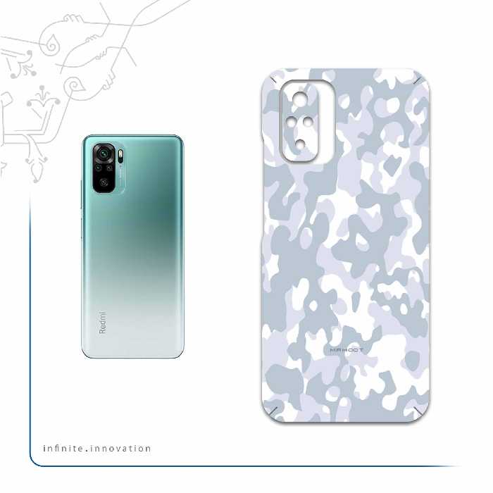 برچسب پوششی ماهوت مدل Army-Snow مناسب برای گوشی موبایل شیائومی Redmi Note 10