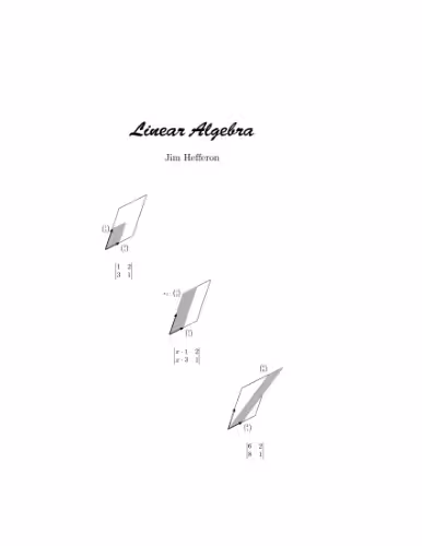 خرید و دانلود نسخه کامل کتاب Linear algebra