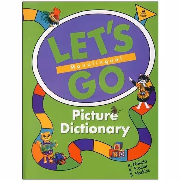 کتاب دیکشنری تصویری لتسگو Let’s Go Picture Dictionary