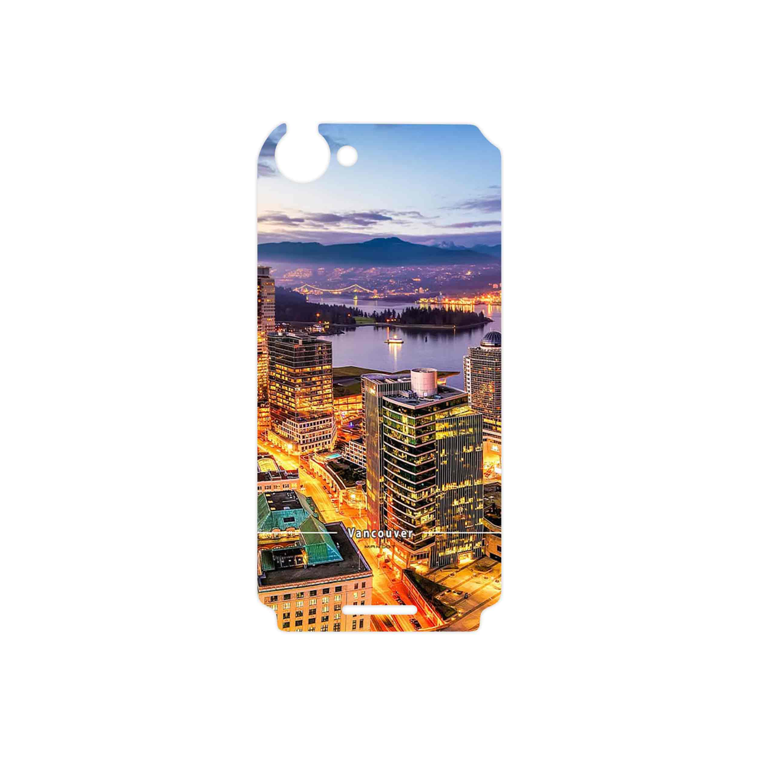 برچسب پوششی ماهوت مدل City of Vancouver مناسب برای گوشی موبایل سونی Xperia L
