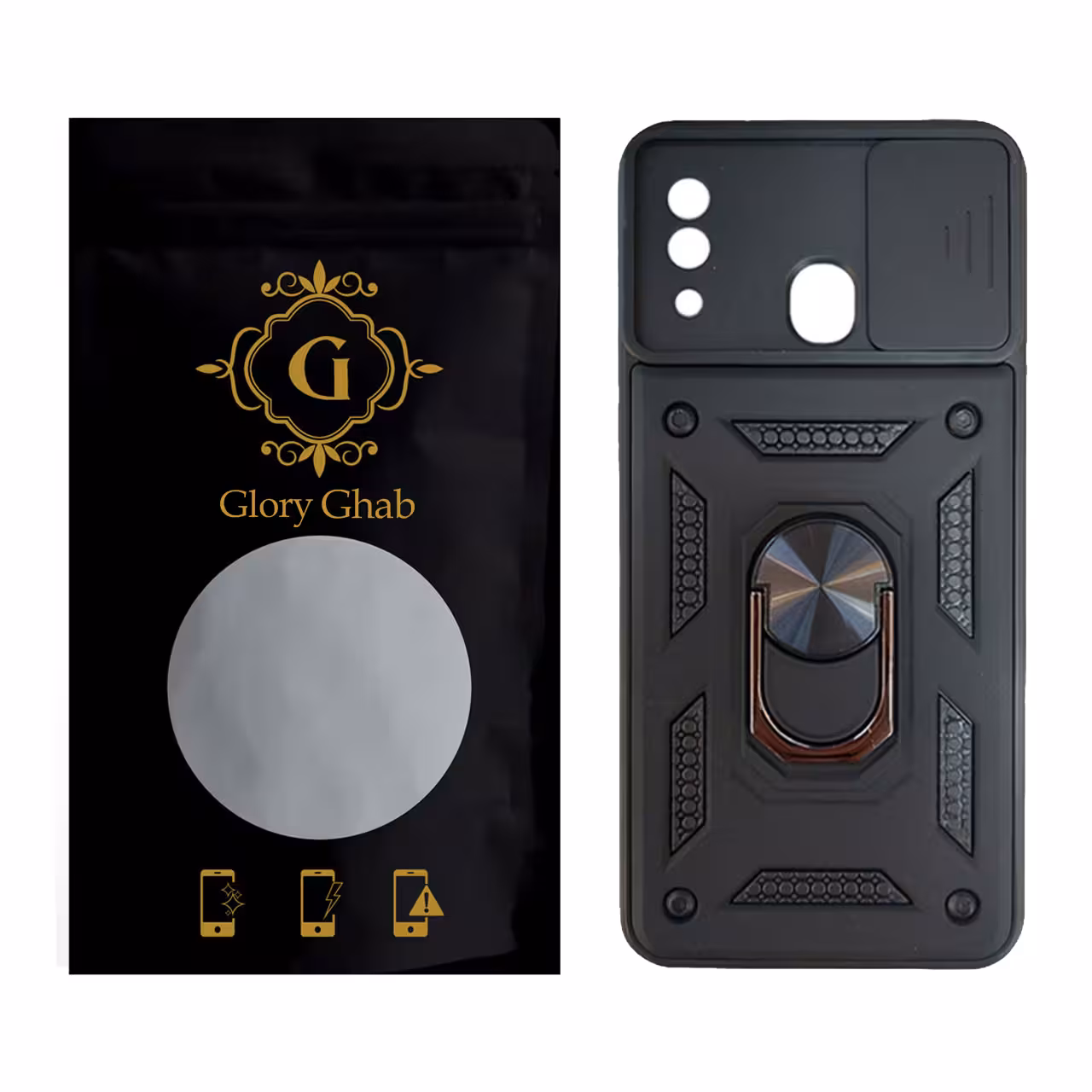 کاور گلوری قاب مدل KBM مناسب برای گوشی موبایل سامسونگ Galaxy A30