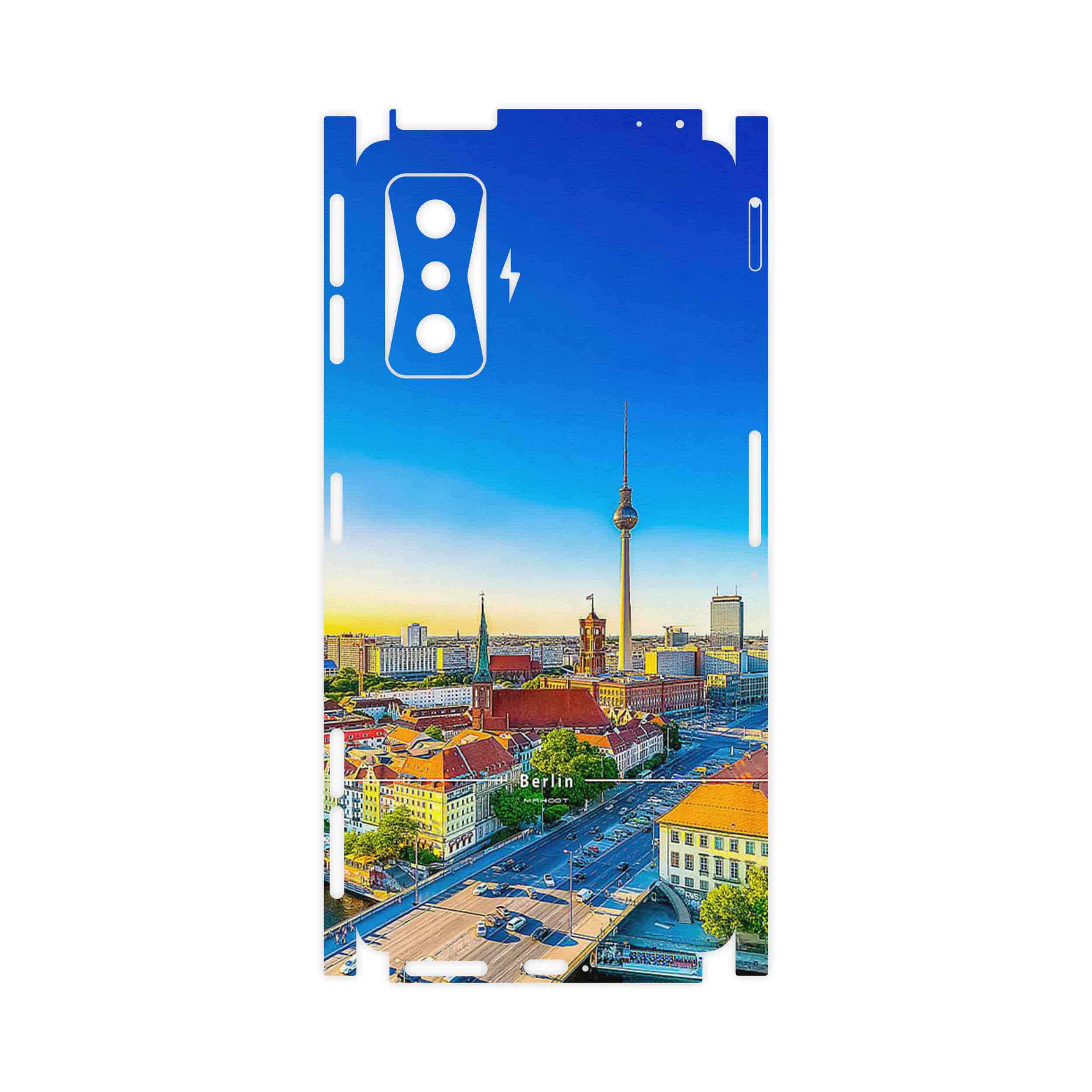 برچسب پوششی ماهوت مدل City of Berlin-FullSkin مناسب برای گوشی موبایل شیائومی Poco F4 GT 5G