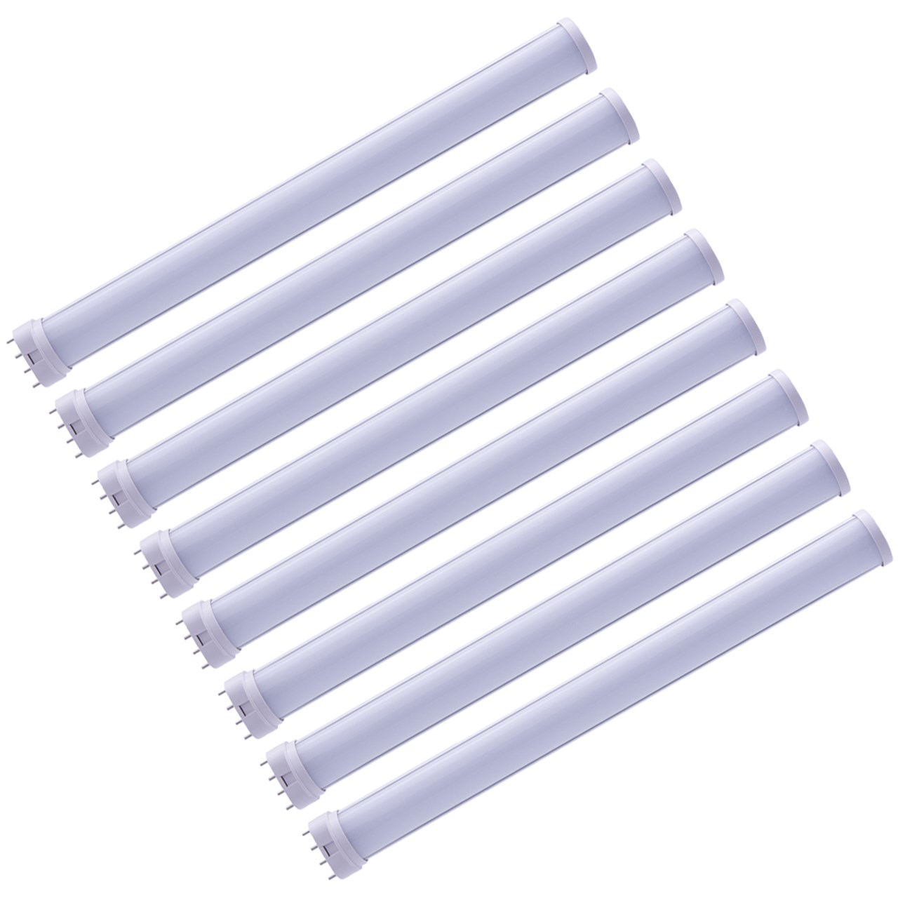 پک 8 عددی لامپ LED جایگزین FPL و TCL توان 17 وات اکووات