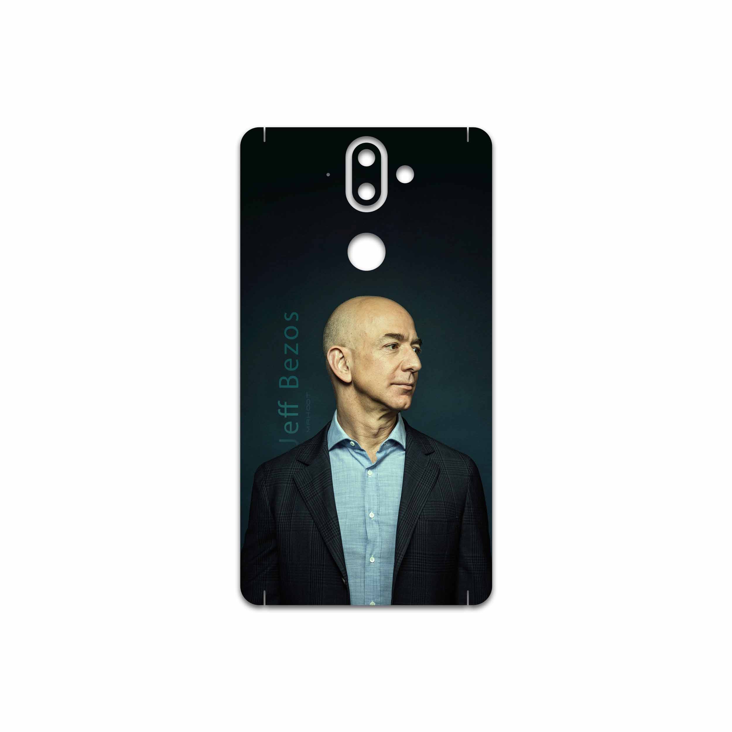 برچسب پوششی ماهوت مدل Jeff Bezos مناسب برای گوشی موبایل نوکیا 8 Sirocco