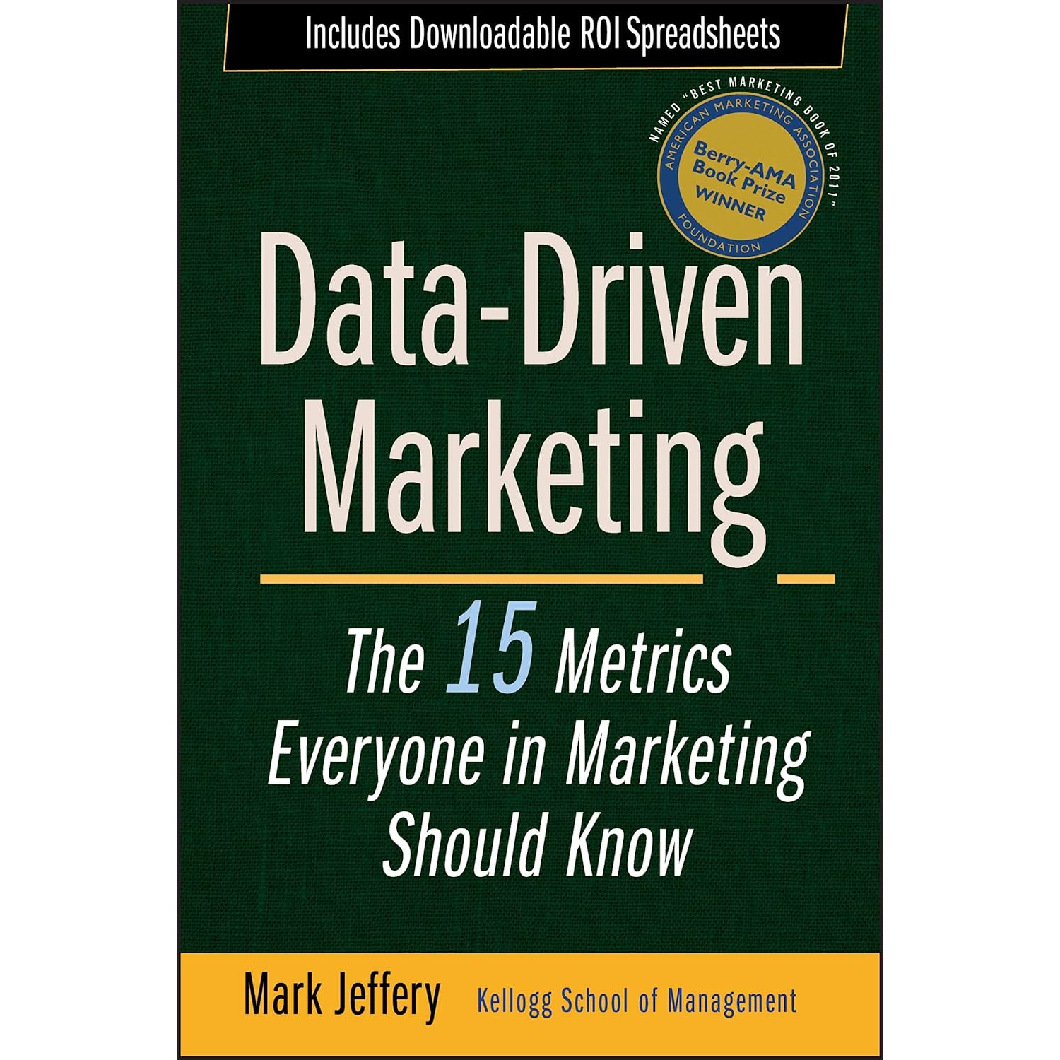 کتاب Data-Driven Marketing اثر Mark Jeffery انتشارات Wiley