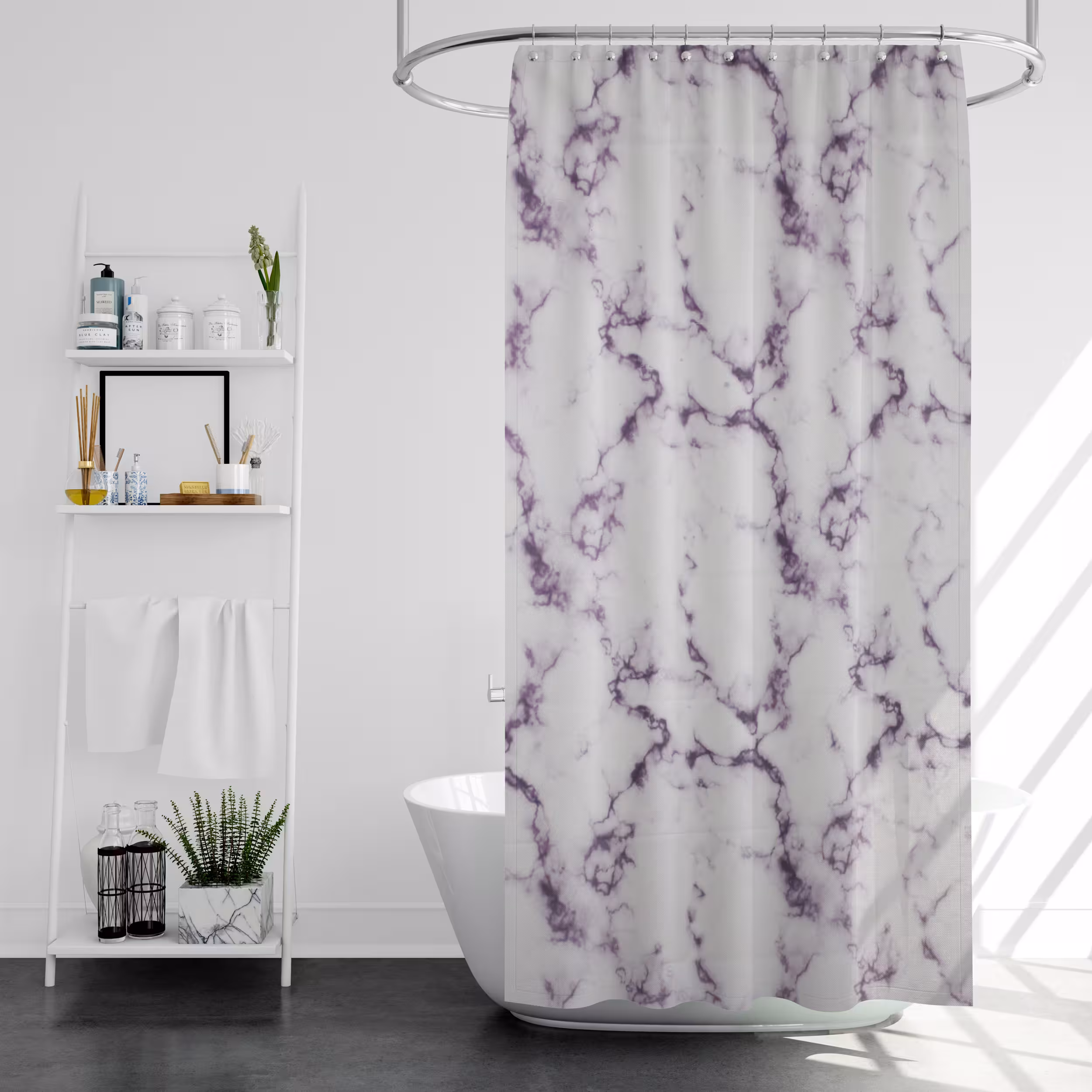 پرده حمام پیسو مدل BZ 54 سایز 180x200 سانتی متر