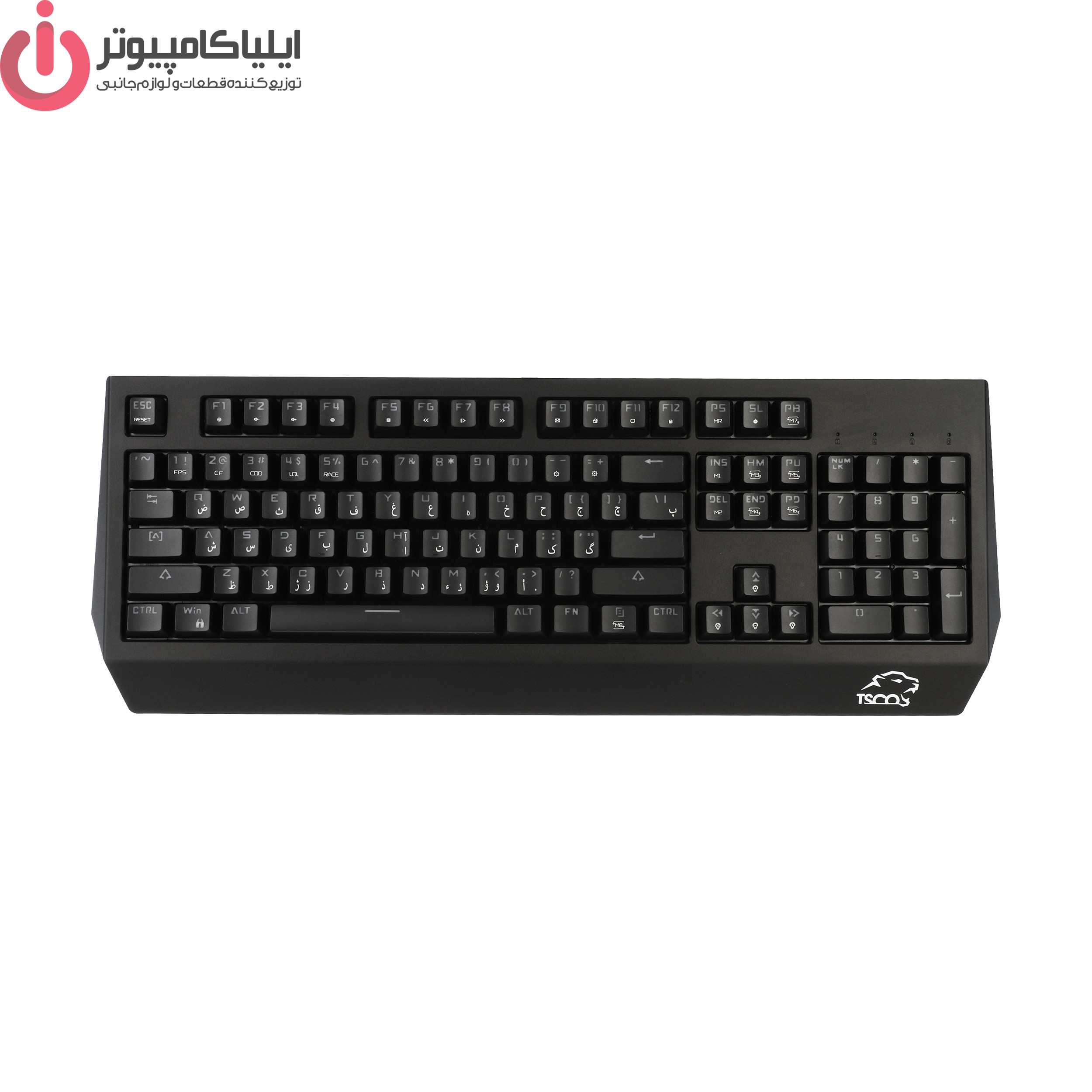 کیبورد مخصوص بازی تسکو مدل GK 8127