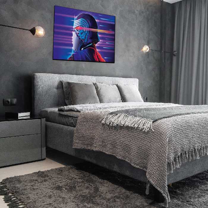 تابلو شاسی مدل synthwave کد S-18005