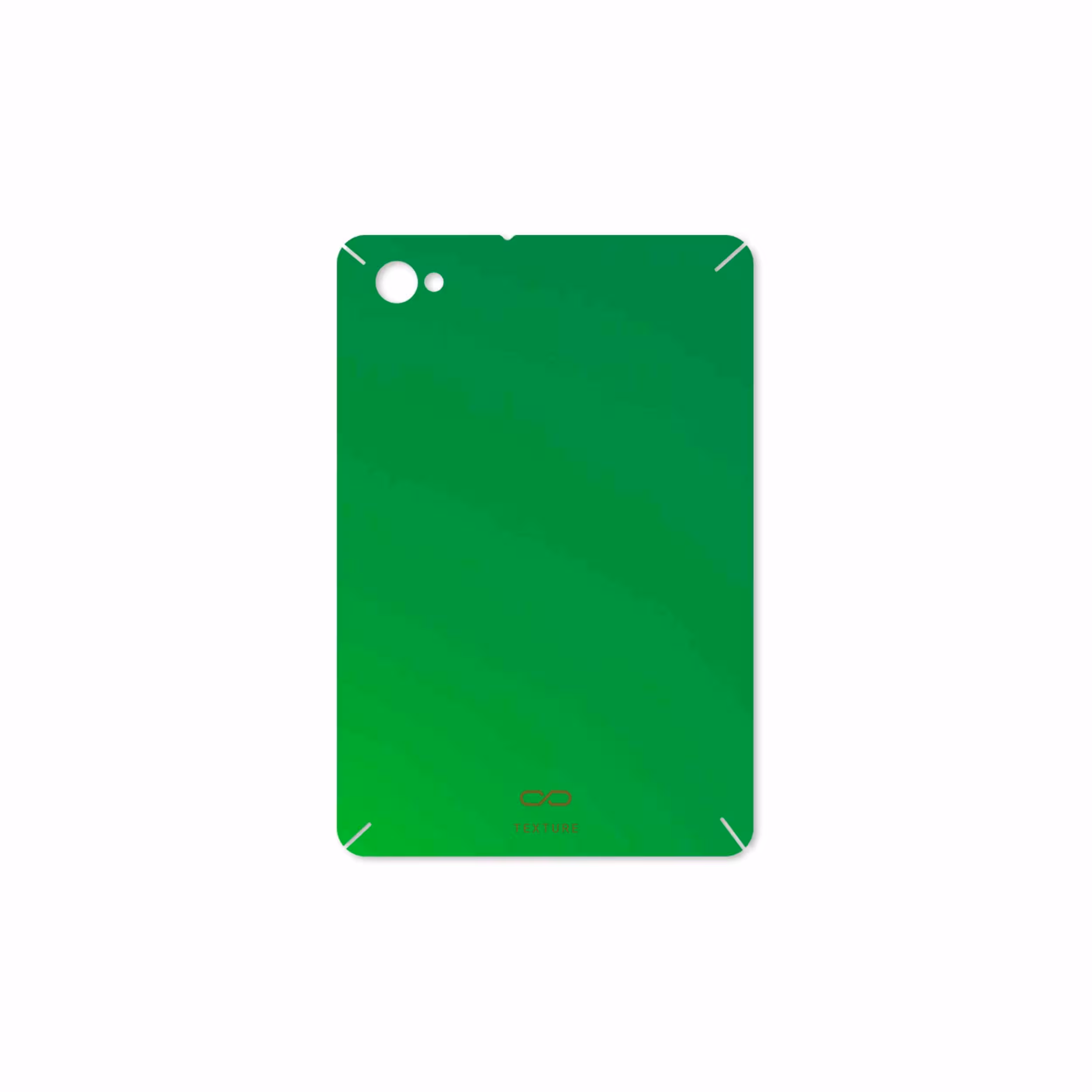 برچسب پوششی ماهوت مدل Matte-Green مناسب برای تبلت سامسونگ Galaxy Tab 7.7 2011 P6800
