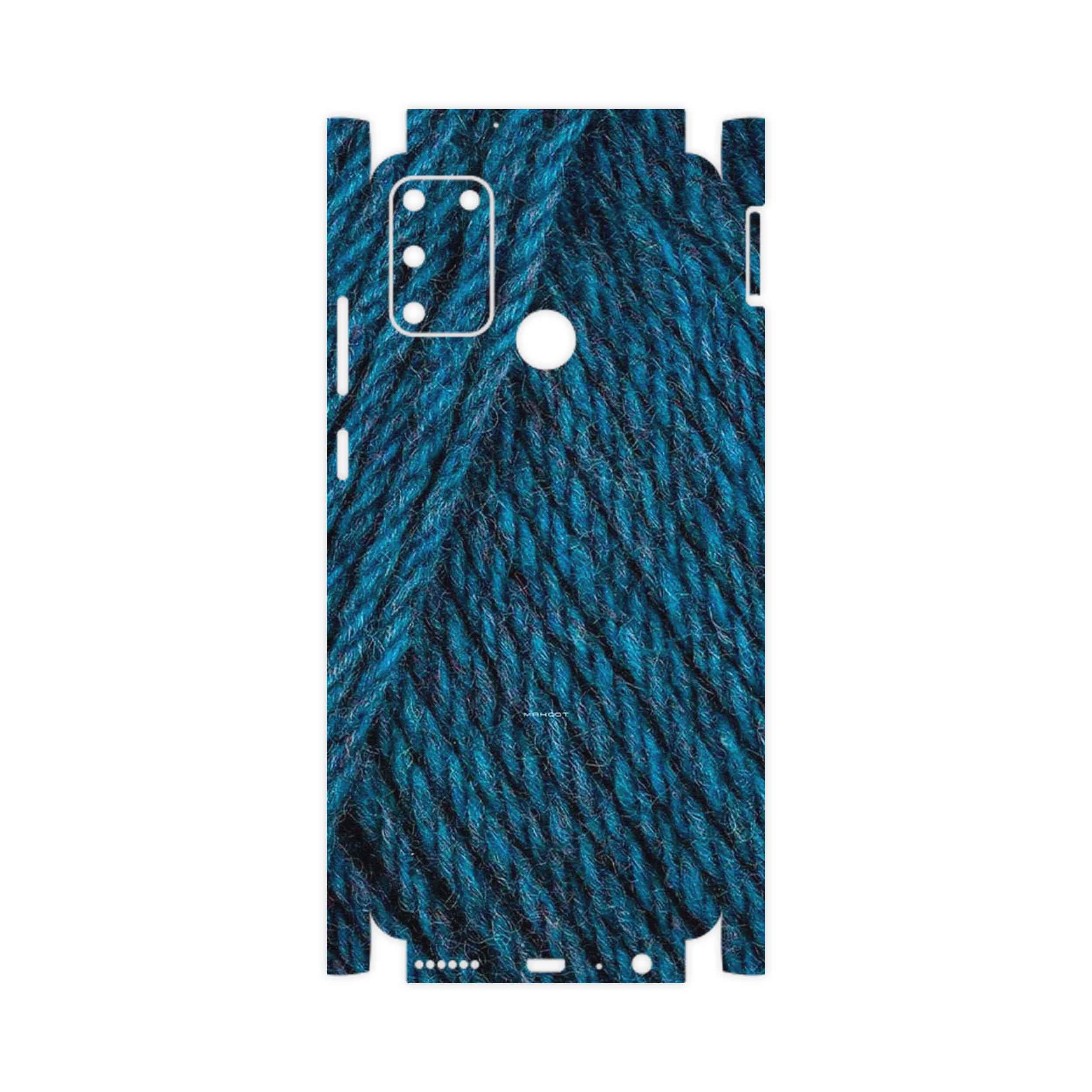 برچسب پوششی ماهوت مدل Fabric Texture 1-FullSkin مناسب برای گوشی موبایل آنر 9A