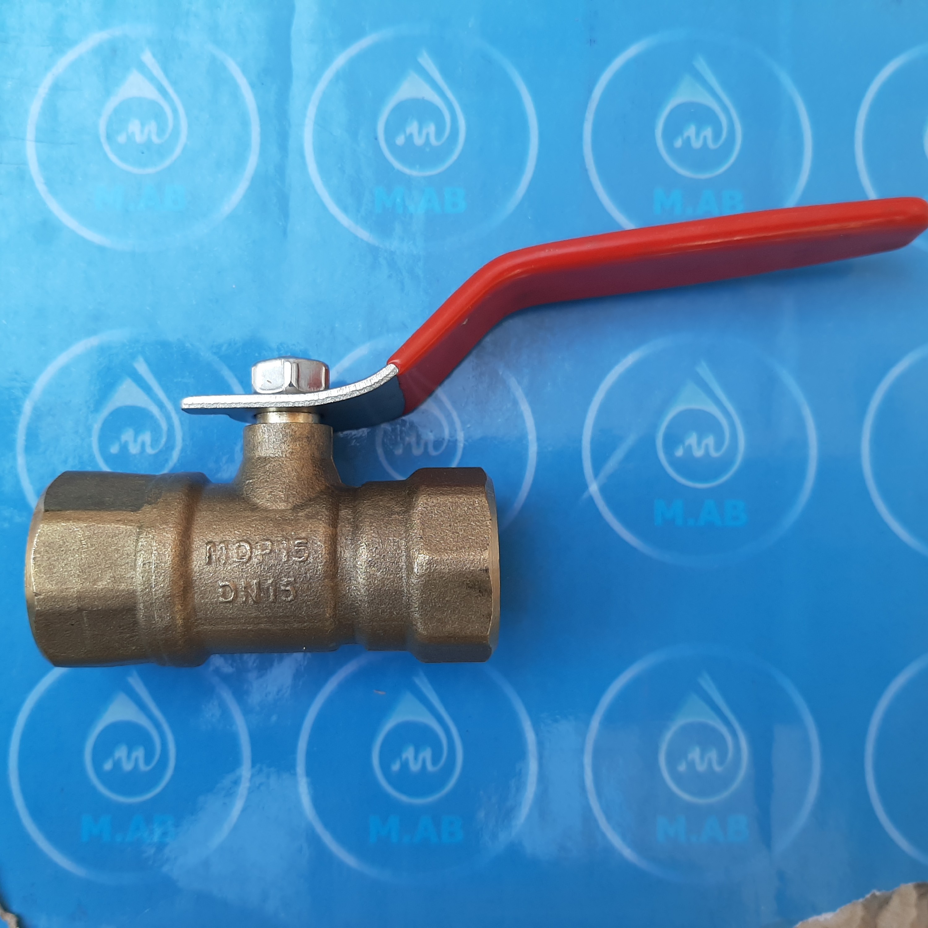 شیر گازی برنجی یک دوم اینچ یا سایز 2