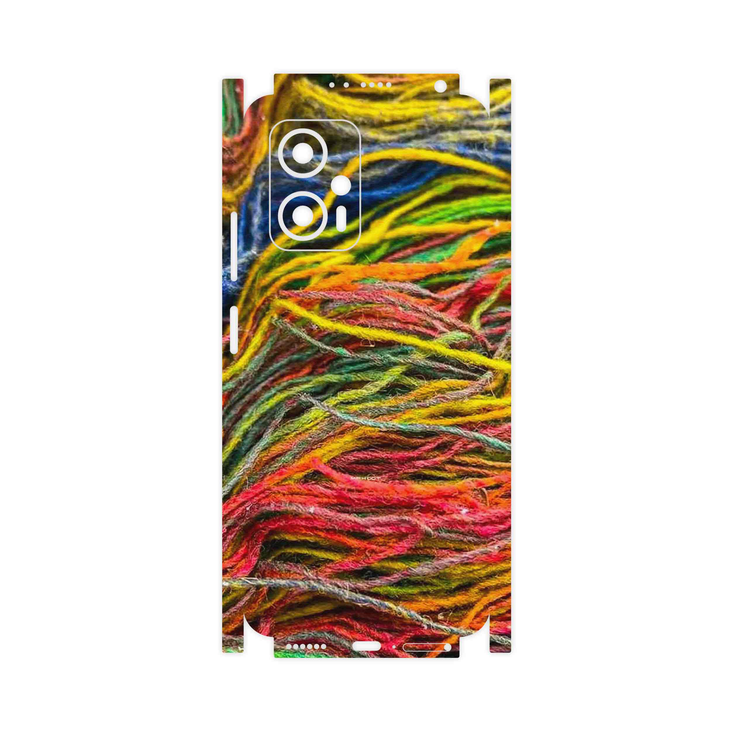 برچسب پوششی ماهوت مدل Fabric Texture 9-FullSkin مناسب برای گوشی موبایل شیائومی Poco X4 GT