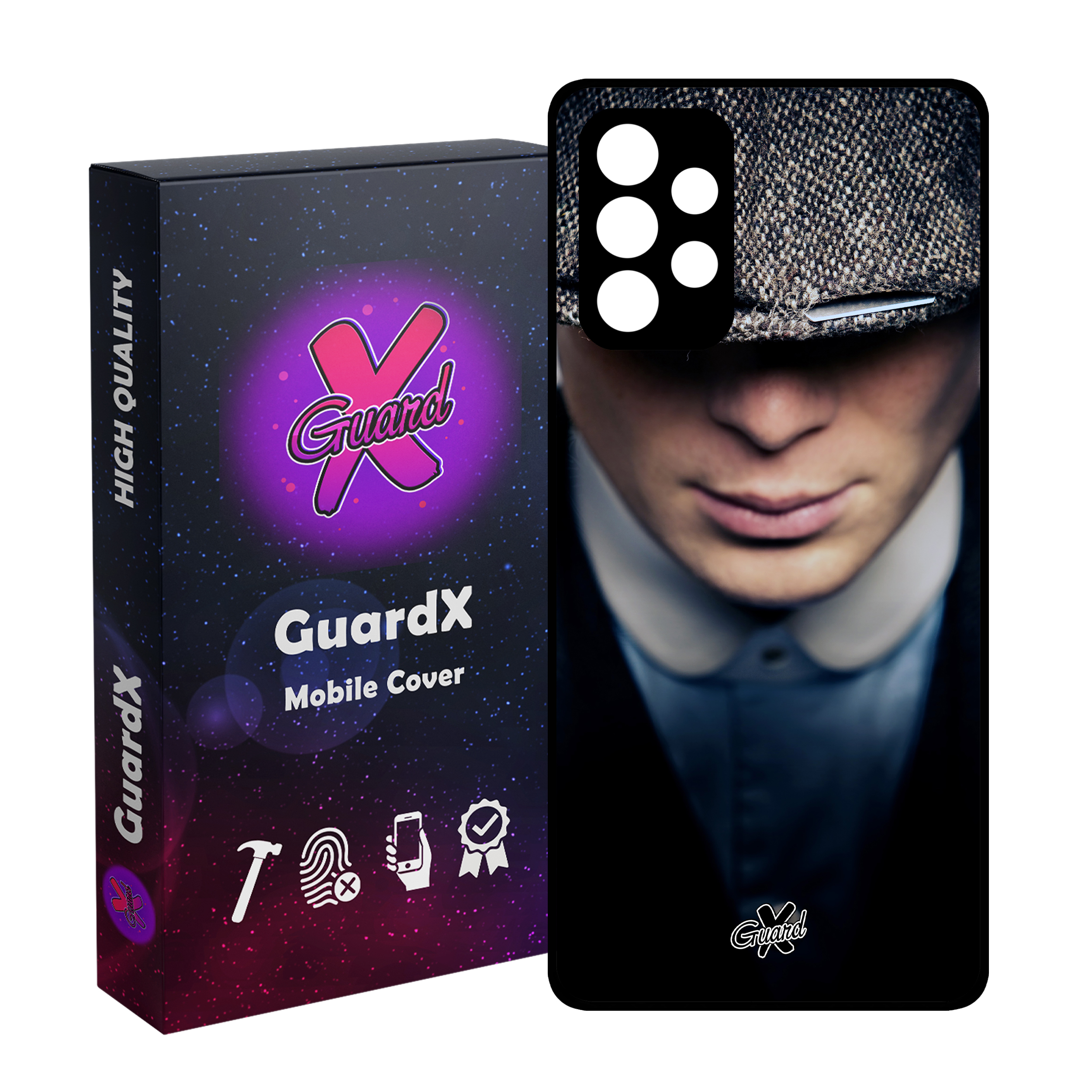کاور گارد ایکس طرح Peaky Blinders مدل Glass10185 مناسب برای گوشی موبایل سامسونگ Galaxy A73