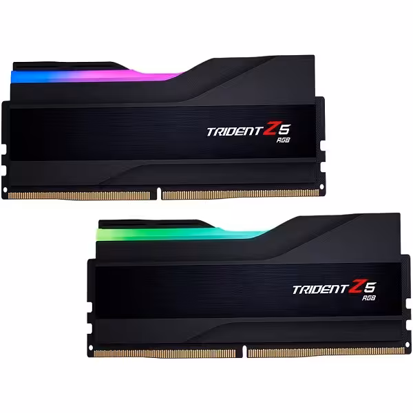 رم دسکتاپ DDR5 دوکاناله 6400 مگاهرتز CL32 جی اسکیل مدل TRIDENT Z5 RGB ظرفیت 64 گیگابایت