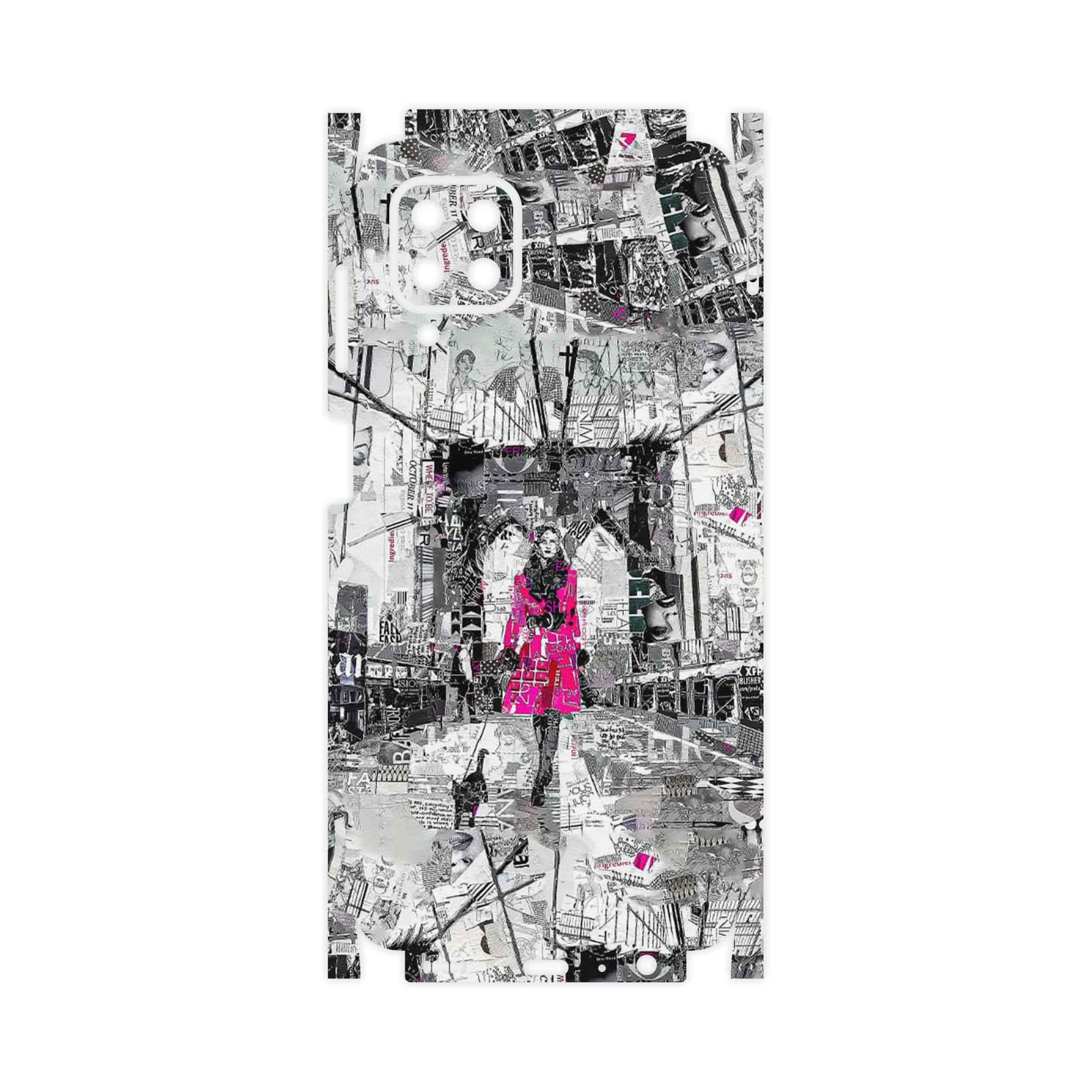 برچسب پوششی ماهوت مدل Collage of Catwalk Bridge-FullSkin مناسب برای گوشی موبایل سامسونگ Galaxy F22