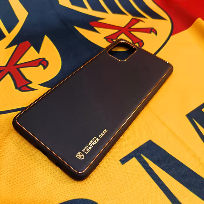 کاور طرح چرمی مدل MESHG مناسب برای سامسونگ Galaxy A71