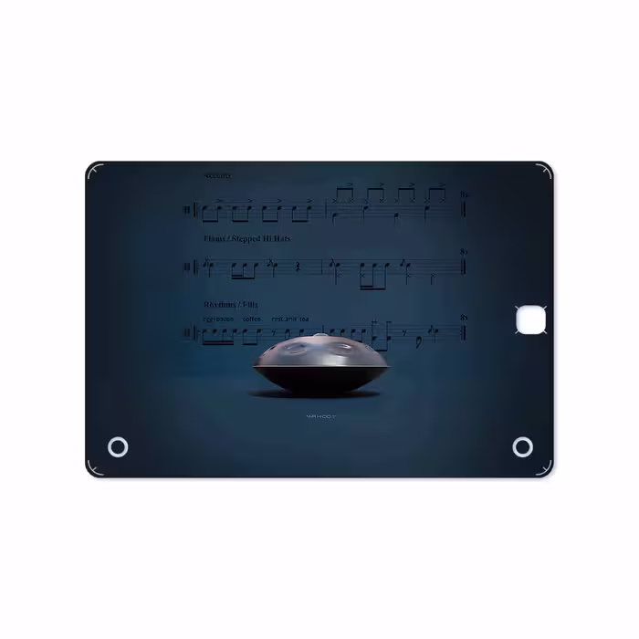برچسب پوششی ماهوت مدل Hang Instrument مناسب برای تبلت سامسونگ Galaxy Tab A 9.7 2015 T555