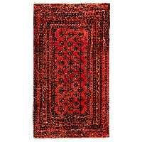 فرش دستبافت سه متری مدل نقشه بلوچ  کد 33.1844