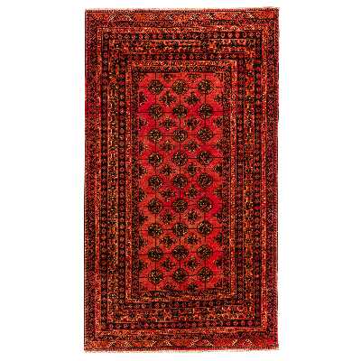 فرش دستبافت سه متری مدل نقشه بلوچ  کد 33.1844