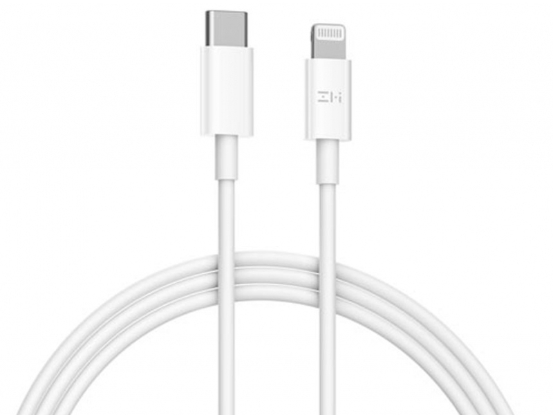 کابل فست شارژ لایتنینگ به تایپ‌ سی شیائومی مدل ZMI AL813C به طول 1 متر