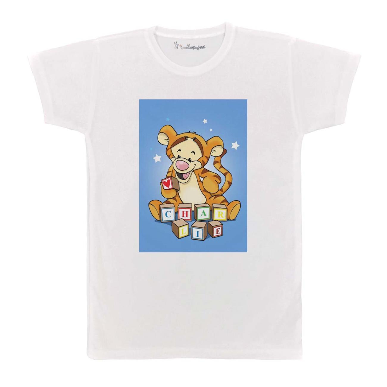 تی شرت بچگانه پرمانه طرح پو کد pmt.4626