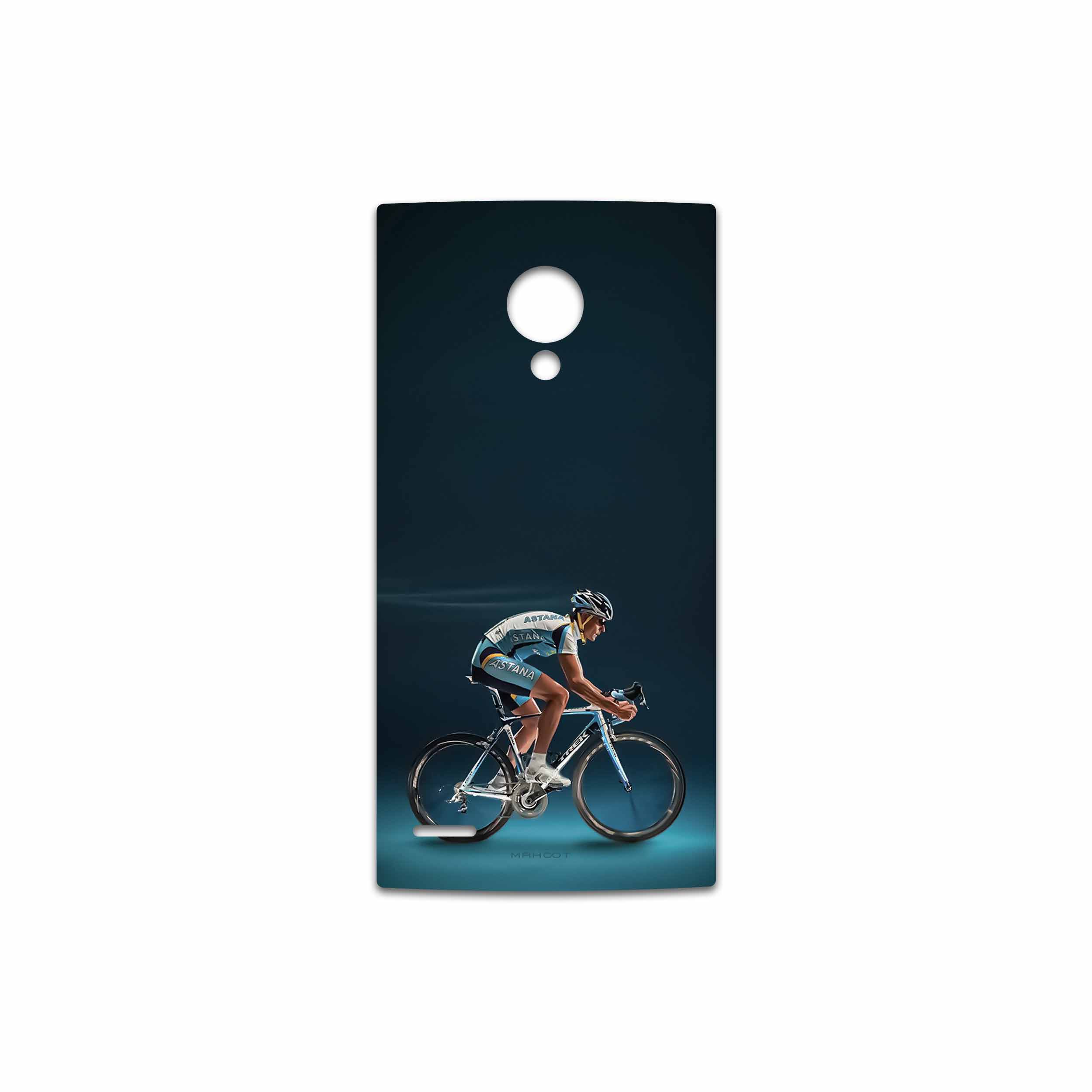 برچسب پوششی ماهوت مدل Road cycling مناسب برای گوشی موبایل ال جی FX0 Firefox