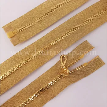 زیپ استخوانی طلایی بسته ای