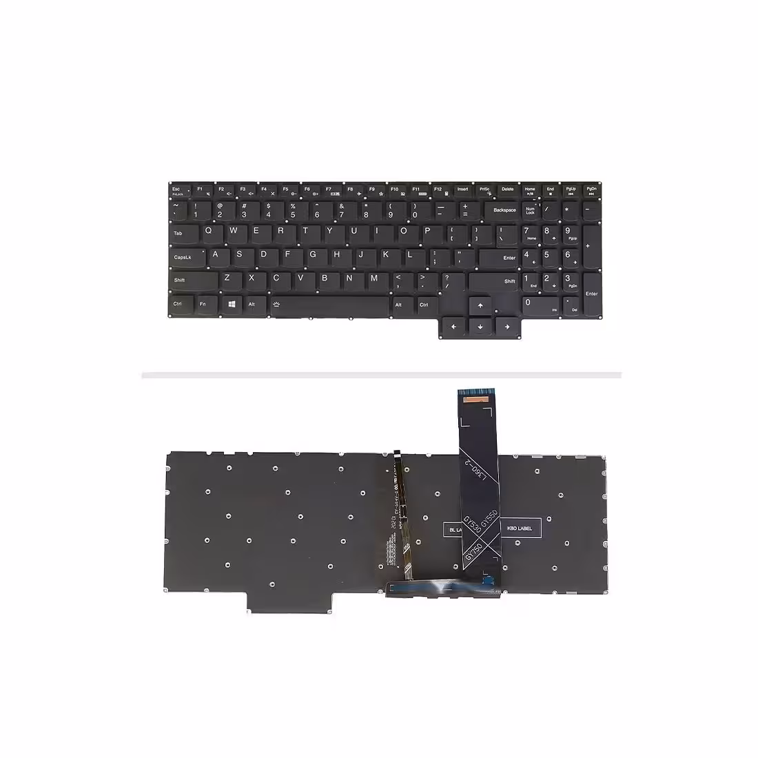 کیبورد لپ‌تاپ لنوو Ideapad 3-15IMH05 ( Gaming | با بکلایت )