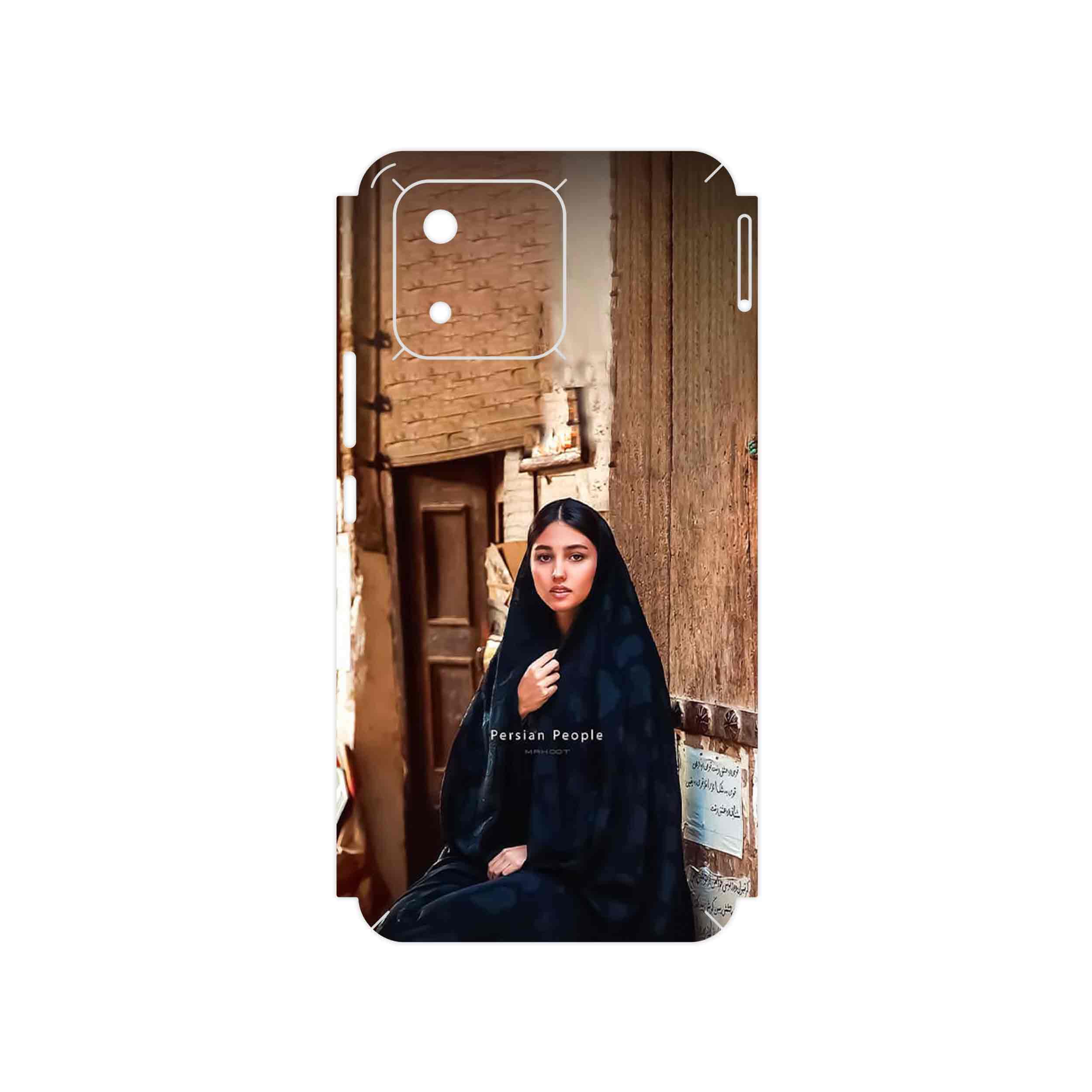 برچسب پوششی ماهوت مدل Portrait of an Iranian Woman مناسب برای گوشی موبایل آنر X5