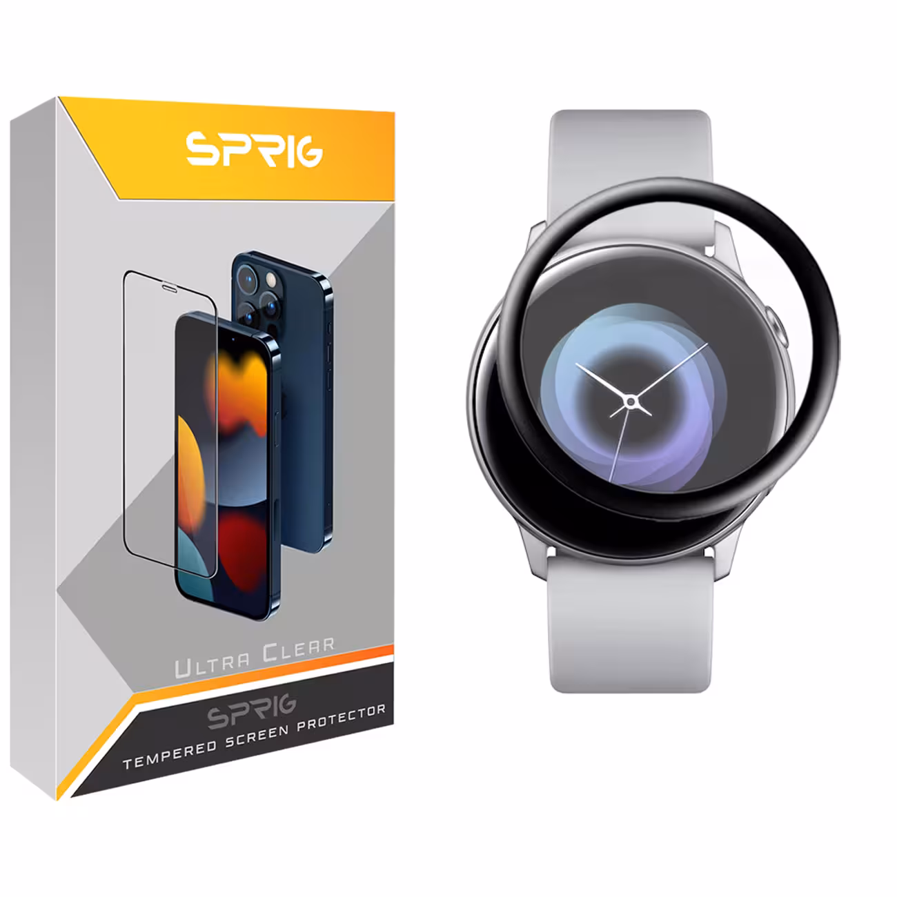 محافظ صفحه نمایش نانو اسپریگ مدل SPG مناسب برای ساعت هوشمند سامسونگ Galaxy Watch Active 2 40mm