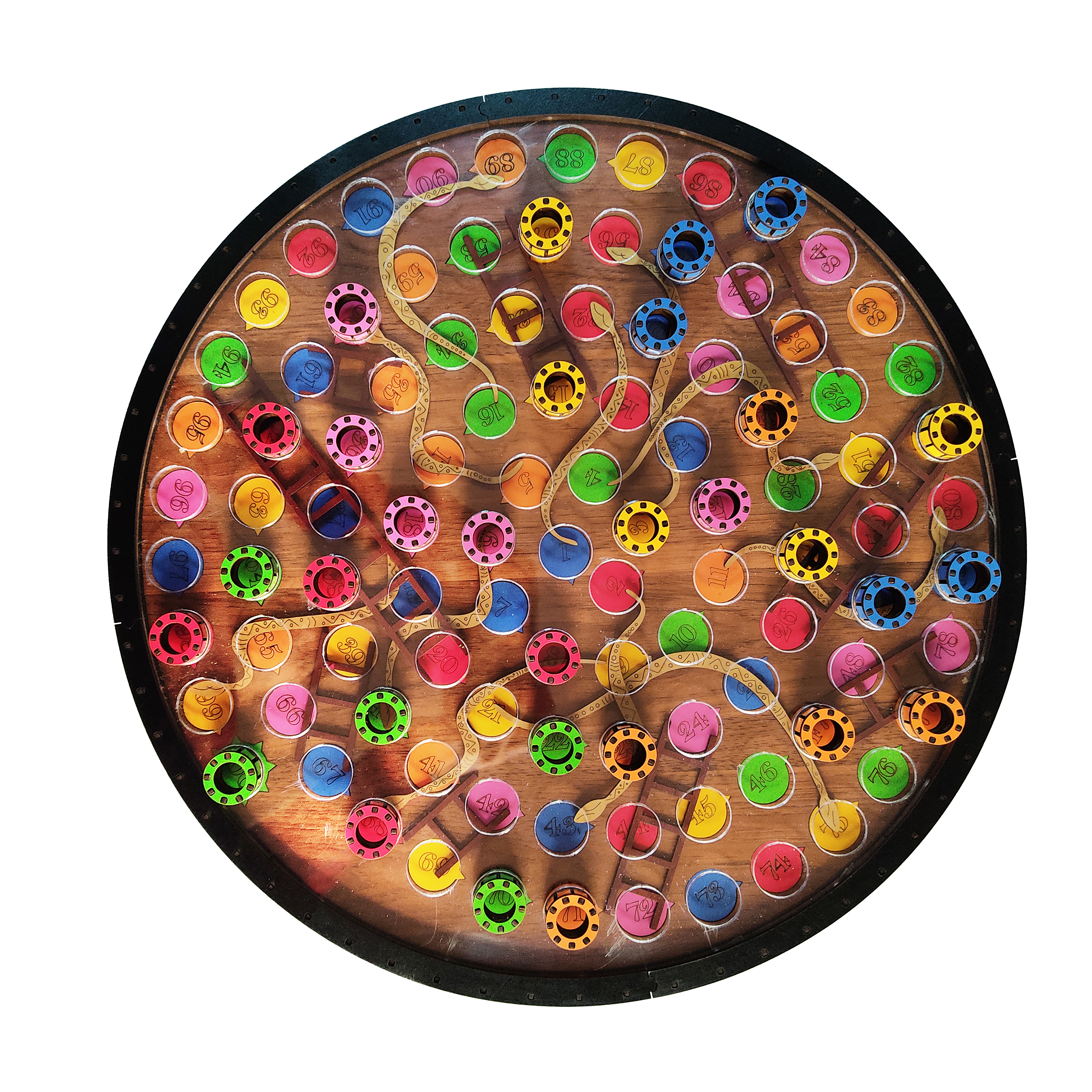 بازی فکری طرح منچ و مار پله مدل 44N6