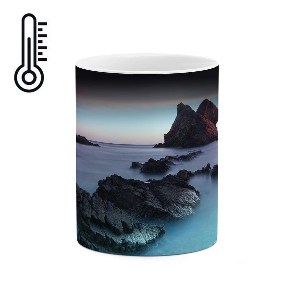 ماگ حرارتی کاکتی طرح منظره مدل mgh13178