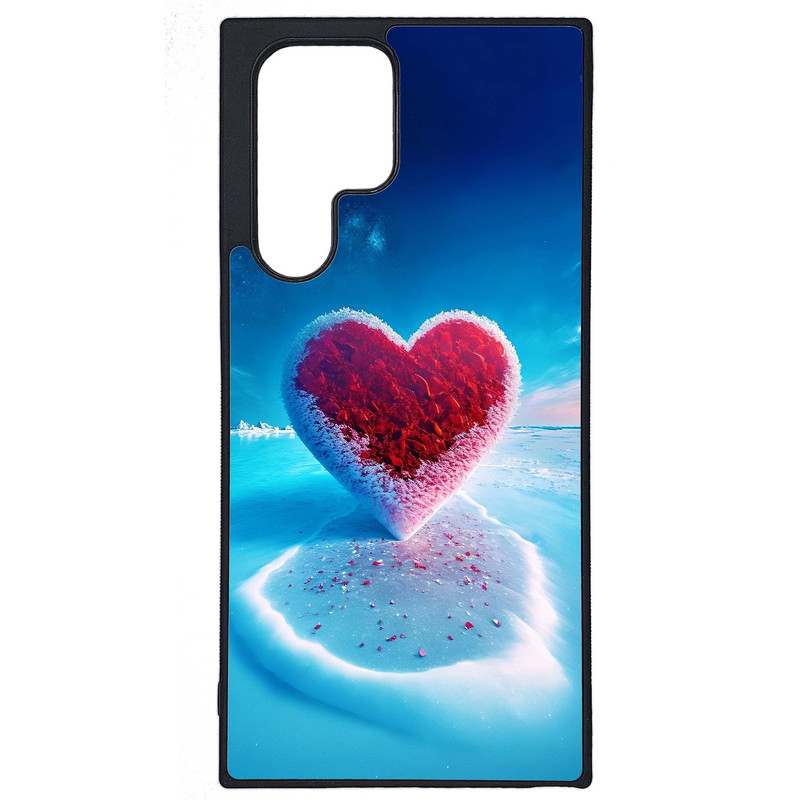 کاور طرح قلبی کد G-030 مناسب برای گوشی موبایل سامسونگ Galaxy S22 Ultra | دیجی قاب دونی