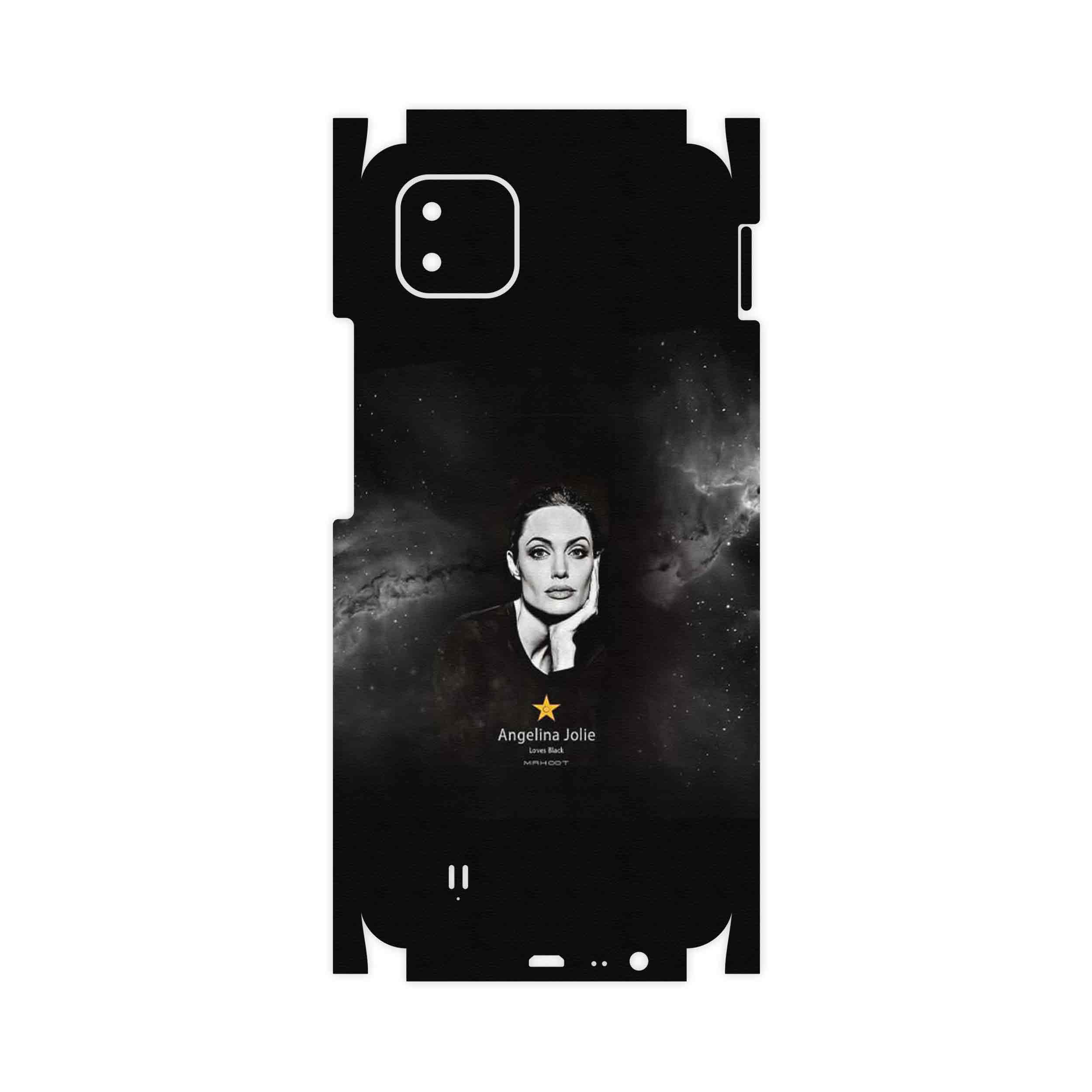 برچسب پوششی ماهوت مدل Angelina Jolie-FullSkin مناسب برای گوشی موبایل ریلمی C11 2021