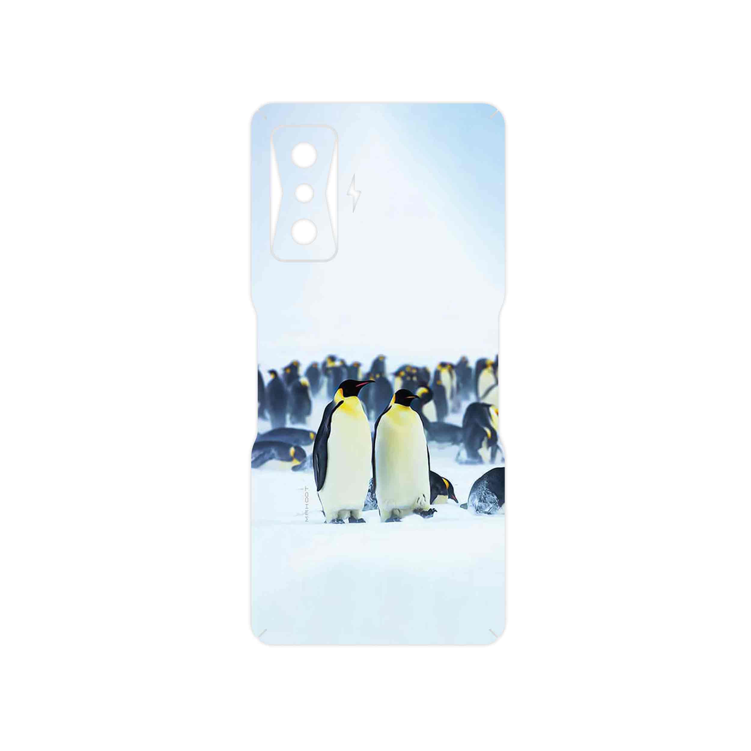 برچسب پوششی ماهوت مدل Penguin مناسب برای گوشی موبایل شیائومی Redmi K50 Gaming