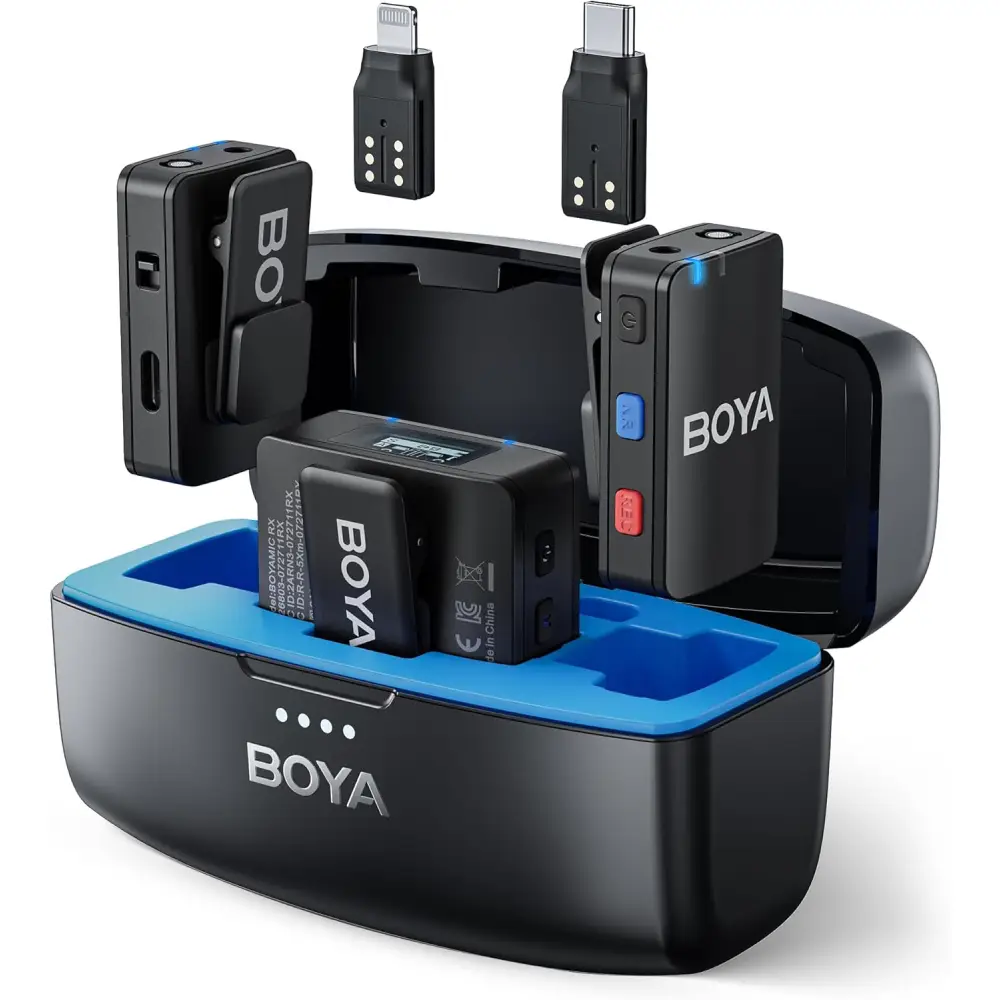 میکروفون بی سیم بویا BOYA BOYAMIC 2-Person (2.4 GHz)