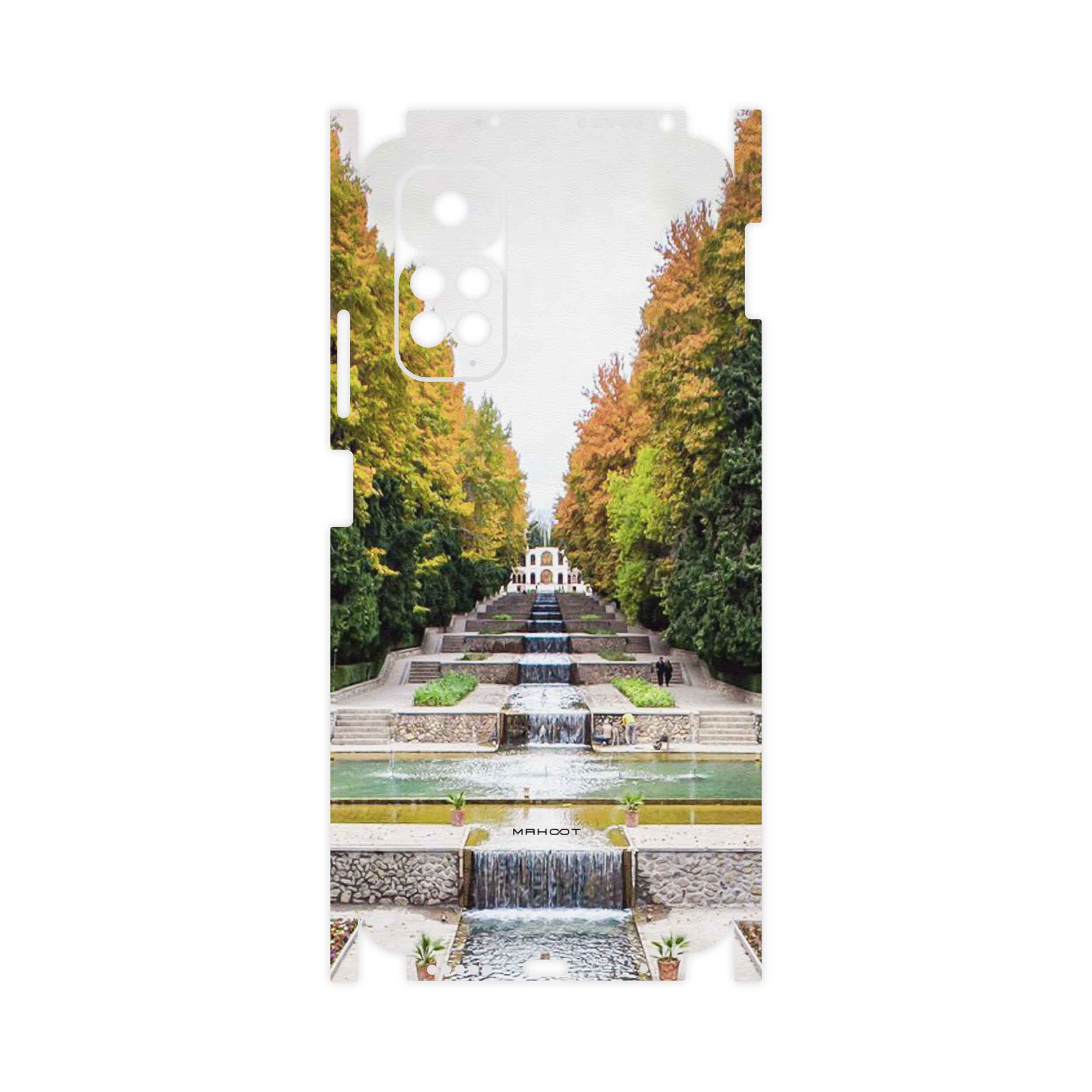 برچسب پوششی ماهوت مدل SHAHZADEH-Garden-FullSkin مناسب برای گوشی موبایل شیائومی Redmi Note 11S